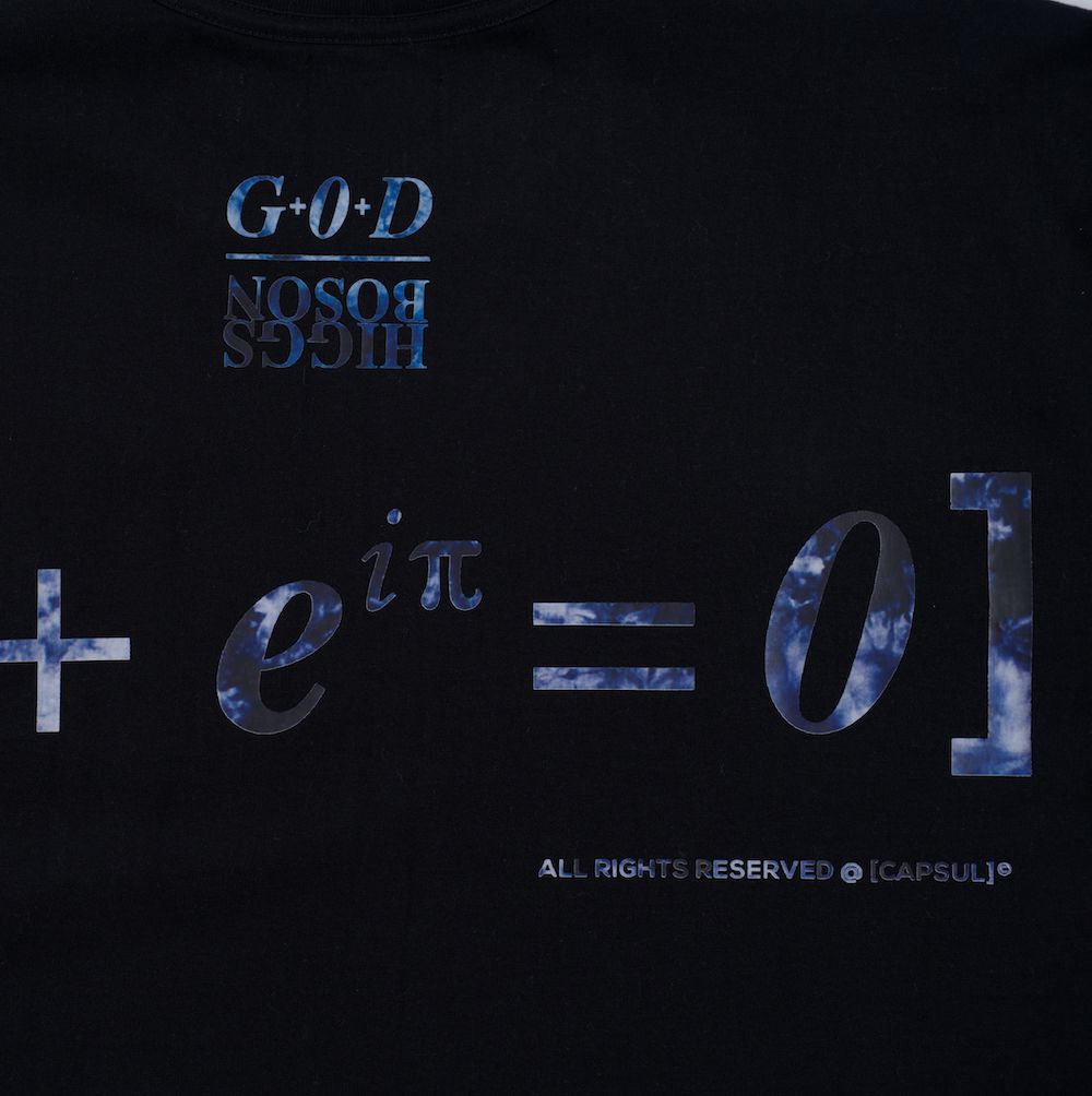 GOD PARTICLE FORMULA BLACK TIE DYE S/S T-SHIRT