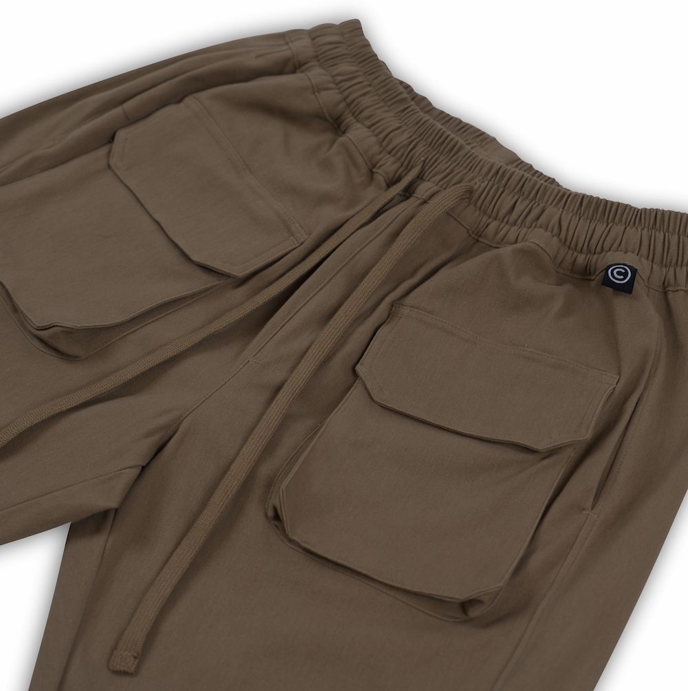 GREY & KHAKI CARGO PANTS