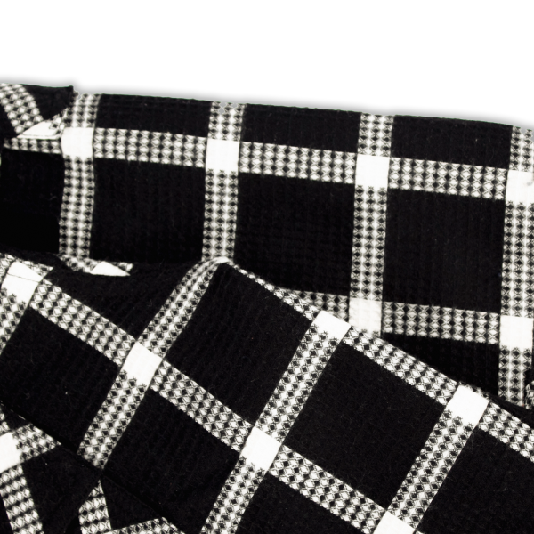 WAFFLE OVERSIZED FLANNELETTE LONG SLEEVE SHIRT