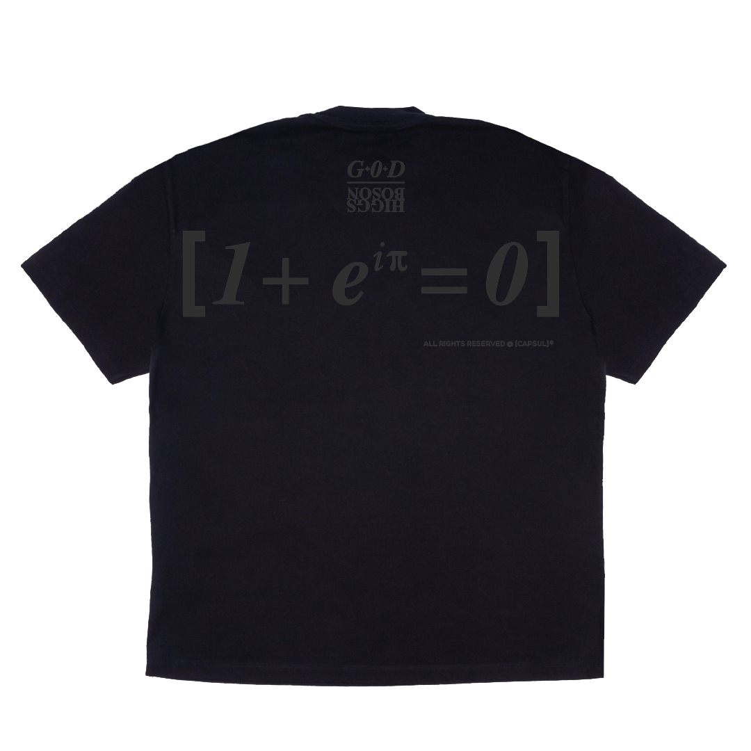 GOD PARTICLE FORMULA BLACK OBSIDIAN S/S T-SHIRT