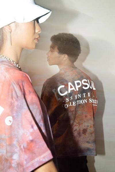 GALAXY ICE TIE DYE W/ REFLECTIVE PRINT S/S OVERSIZED PREMIUM T-SHIRT